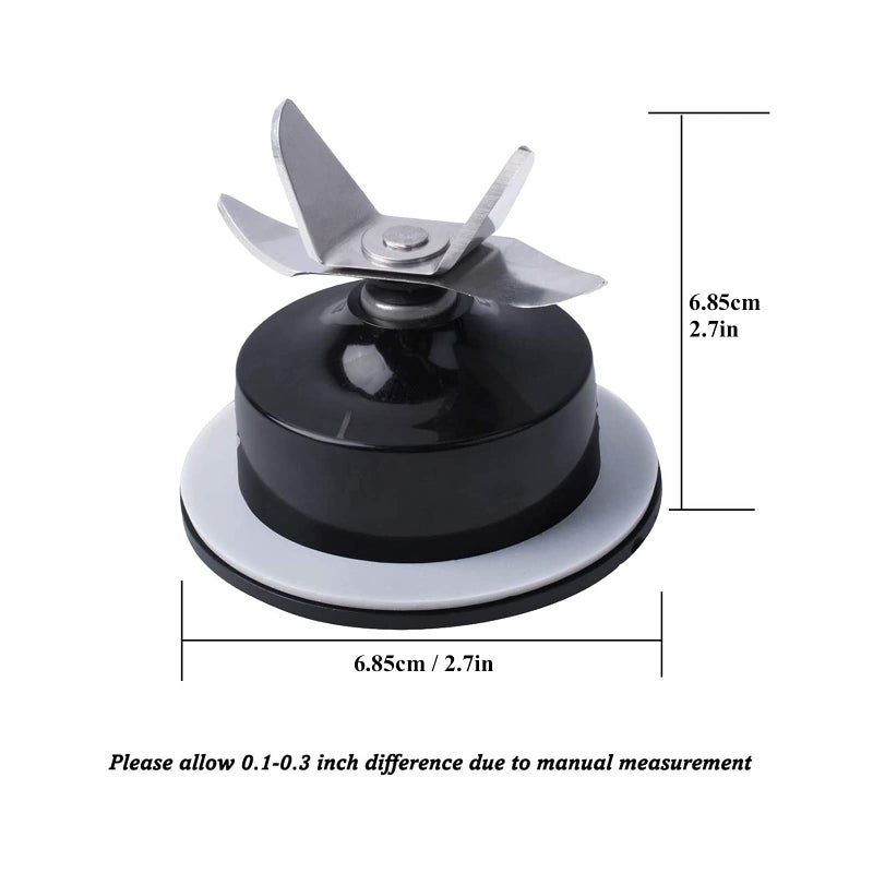 Swess 990140200 Blender Blade Replacement for Ham-iltonn Beach 908,909,939,990140200 with Blender Gasket - Image 2